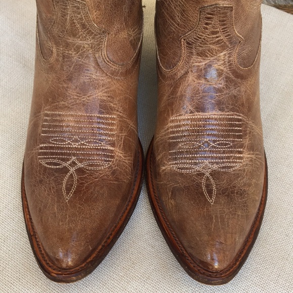 Shyanne Leather Western Cowboy Boots 9 - Picture 8 of 17